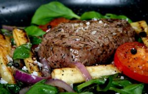 Côte de boeuf aux échalottes